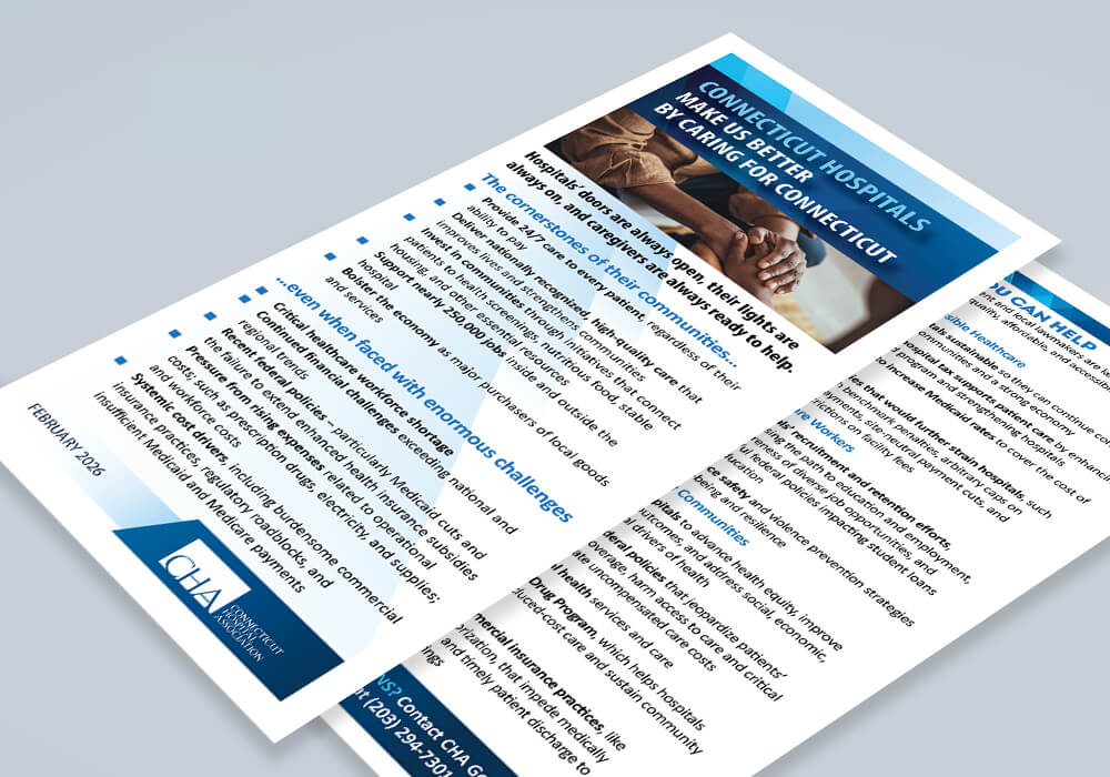 2026 CT Hospitals Make Us Better Advocacy Card | Connecticut Hospital ...