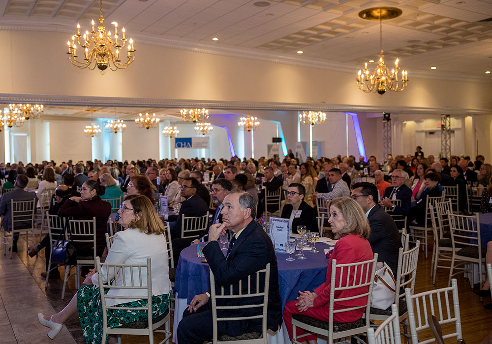 CHA Annual Meeting attendees in a ballroom