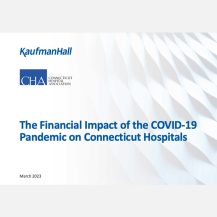 Kaufman Hall CT Hospitals Financial Health