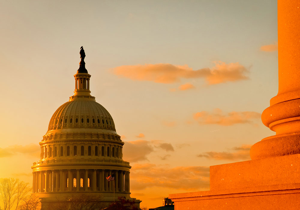 US Capitol Golden Hour